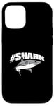 Coque pour iPhone 12/12 Pro #Shark Bold Ocean Humour Graphic