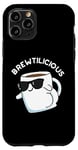 Coque pour iPhone 11 Pro Puce à café chaude Brew-Tilicious Funny