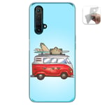 Housse En Gel TPU Pour Realme X3 SUPERZOOM / X50 5G Design Fourgon Dessins