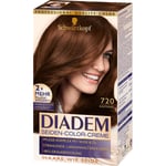 Diadem Soie Couleur Crème 720 Châtaigne 180ml Niveau