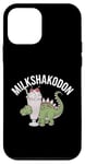 Coque pour iPhone 12 mini Milkshake Dinosaure Milk Shake T-Rex Dino Milkshake