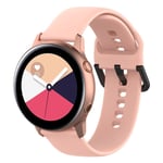 Samsung Galaxy Watch Active klockarmband i silikon - Rosa