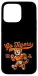 Coque pour iPhone 15 Pro Max Équipe locale de Vintage Sports Go Tigers Small Town Big Pride