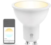 Chuango GU10W Ampoule LED Wifi Intelligente GU10 - Smart Bulb Blanche Connectée pour Économie d'Énergie - Contrôlable depuis Smartphone, Alexa et Google Home et Apple Siri - Puissance 5W