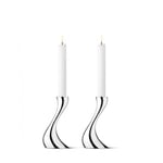 Georg Jensen Bloom Small Candlestick, Silver