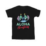 Disney Herr Lilo And Stitch Julgran Tröjor T-Shirt M Bla Black M