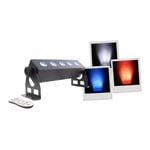 LED BAR valotehoste BoomTone DJ Super Babybar Black