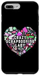 iPhone 7 Plus/8 Plus Scrapbooking Heart Crazy Scrapbooking Lady Case