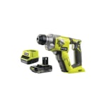 Pack RYOBI Marteau perforateur R18SDS-0 - 18V One+ - 1 Batterie 2.0Ah - 1 Chargeur rapide