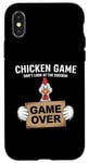 iPhone X/XS The Chicken Game Do Not Look At This Chicken Game Overs Case