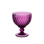 Villeroy & Boch - Boston Berry Champagne/Dessert Bowl, 250 ml, Crystal Glass Bowl for Champagne and Sweet Treats, Dishwasher-Safe, Pink