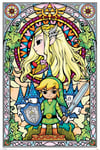 The Legend Of Zelda: Stained Glass Poster (532)