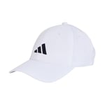 adidas Mixte Bball Cap LT EMB New Logo, White/Black, XS