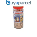 Faithfull Wood Dowels Fluted 40 x 10mm (Tub 100) FAIDOW10100T