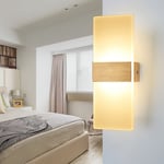 Applique murale LED Éclairage mural extérieur Éclairage mural intérieur Applique murale à effet Lampe de couloir Blanc chaud 12W