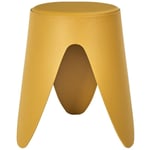 The Home Deco Factory - Tabouret eve jaune moutarde