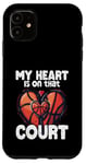 Coque pour iPhone 11 Game Day Basketball Mom