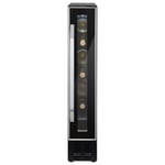 electriQ 7 Bottle Freestanding Under Counter Wine Cooler - Stainless S