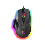 AKUMA - Souris Gaming Filaire OTAKU M05 12800DPI, Souris gamer Rétroéclairage LED RGB,Capteur Optique de 1200 à 12800 DPI,7 Boutons,Programmable,Confortable et Légère,Compatible PC/PS4/PS5/Xbox