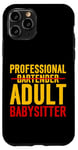 Coque pour iPhone 11 Pro Professional Adult Babysitter Expert en barman