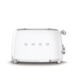 Smeg - 4 Slot Toaster White - Brödrostar