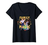 Disney Encanto Mirabel Isabela Luisa Madrigal Family Magic T-Shirt avec Col en V