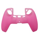 För Sony PlayStation 5 PS5 Silikonfodral Anti-Slip Skydd - Rosa Rosa