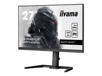 Iiyama G-Master Black Hawk Gb2745qsu-B2 - Led-Skärm - Spel - 27" - 2560 X 1440 Wqhd @ 100 Hz - Ips - 300 Cd/M² - 1300:1 - 1 Ms - Hdmi, Displayport - Högtalare - Svart, Matt