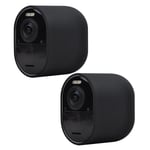 Juste en silicone pour Arlo Ultra/Ultra 2 et Arlo Pro 3/Pro 4,étui de protection résistant aux intempéries,peaux de sécurité pour appareil photo - Type 2 Pcs