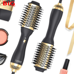 Hot  Hair  Blow  Dryer  Brush :  One - Step  Hot  Air  Stylers  and  Volumizer -