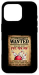 Coque pour iPhone 16 Pro Bowler 10 Funny Bowling Wanted Dead O r Alive Evil Dix Pin