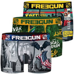 Boxers Freegun  Pack Surprise de 3 Boxers microfibre homme