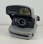 Polaroid P 600 Instant Film Camera Silver 600 Film Compatible - Untested