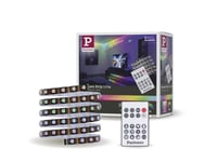 Paulmann Led Stripe Komplett Dynamisk Led Stripe Rgb+ 3W 1,5M Ip20 60Led/M 5Va 230V/12V Dc Hvit / Plast