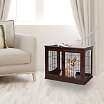 PawHut Dog Cage D02-040BN 660 x 810 x 585 mm Brown