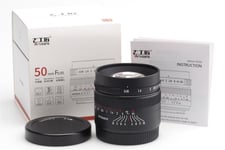 7Artisans 0.95/50Mm Noir Pour Nikon Z APS-C Objectif