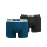 Boxer Puma Pour Homme Qualité Et Confort -Assortiment Modèles Photos Selon Arrivages- Pack De 2 Puma Logo Boxer Asst001