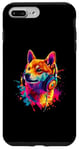 iPhone 7 Plus/8 Plus Artistic Colorful Jack Russell Terrier Headphones Dog Jacky Case