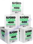 5 x ILFORD DELTA 400 35mm 24exp CHEAP B&W CAMERA FILM by 1st CLASS POST