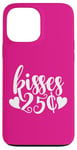 Coque pour iPhone 13 Pro Max 25 Cent Kisses Funny St Valentin Kissing Booth Kiss Love