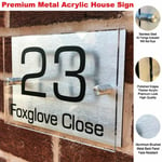 House Number Plaques Door Number Signs Personalised Name Plate Custom Street