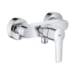 Mitigeur monocommande Douche Start, montage mural, robinet a raccord fileté 1/2, rosaces incluses, chromé, 23205002 - Grohe