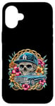 iPhone 16 Plus Los Angeles urban hip hop Chicano suga skull lowrider art Case