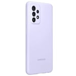 Samsung Galaxy A72 Premium Genuine Silicon Snap On Back Case Cover - Lavender