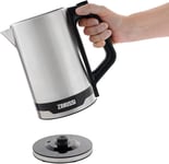 Zanussi Cordless Kettle Stainless Steel Silver 1.7L 2.2kw Fast boiling RRP £49