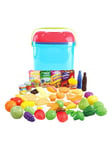 PLAY Toys Food in Storage Box 51pcs.