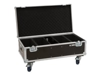 Flightcase 4x Audience Blinder 2x100W with wheels