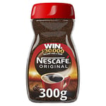 NESCAFÉ Original Instant Coffee 300g, Rich Aroma, Full and Bold Flavour (Pack of 6)