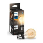 Philips Hue W Filament smartpære 7.2W A60 E27