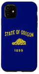 iPhone 11 STATE FLAG OF OREGON -- THE BEAVER STATE PORTLAND Case